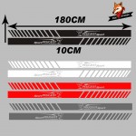 Car Side Skirt Sport Styling Vinyl Decal Vehicle Accessories Body Sticker Gloss Auto Side Car Sticker for PEUGEOT